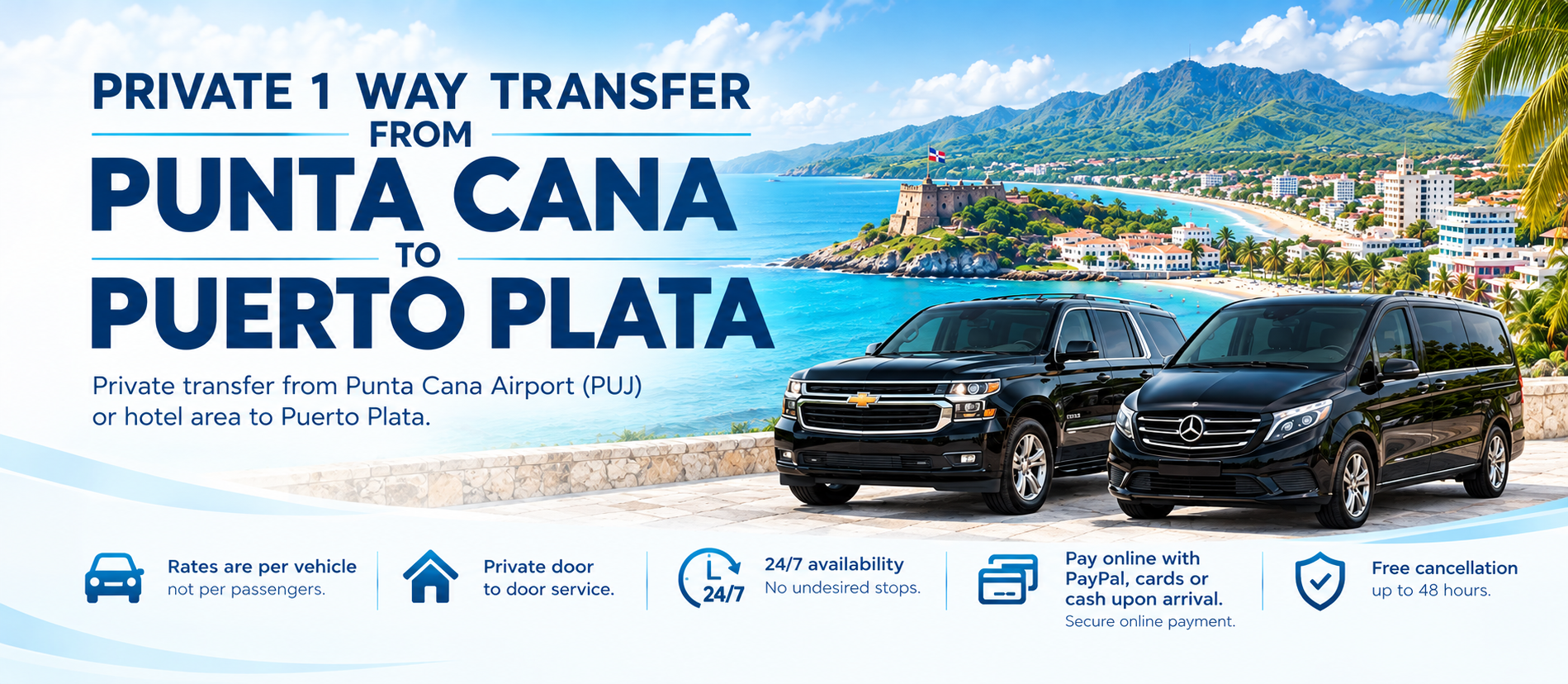 puj to puerto plata